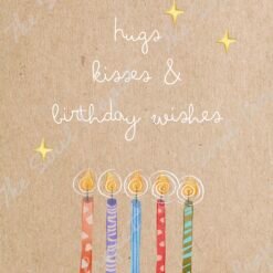 Birthday Hugs & Kisses
